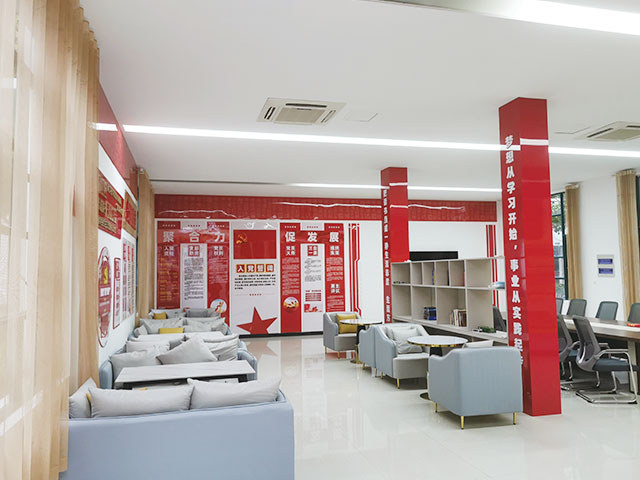 企業(yè)黨建文化墻背景墻制作